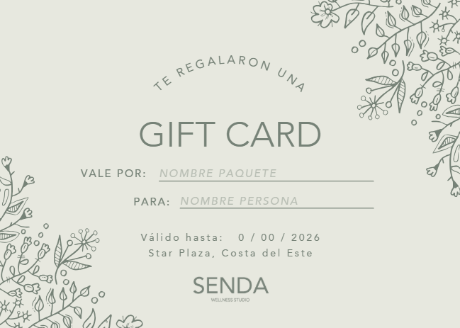 Gift Card Pilates Reformer | SENDA